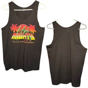 High & Mighty Festival Tank Top Unisex Medium Black